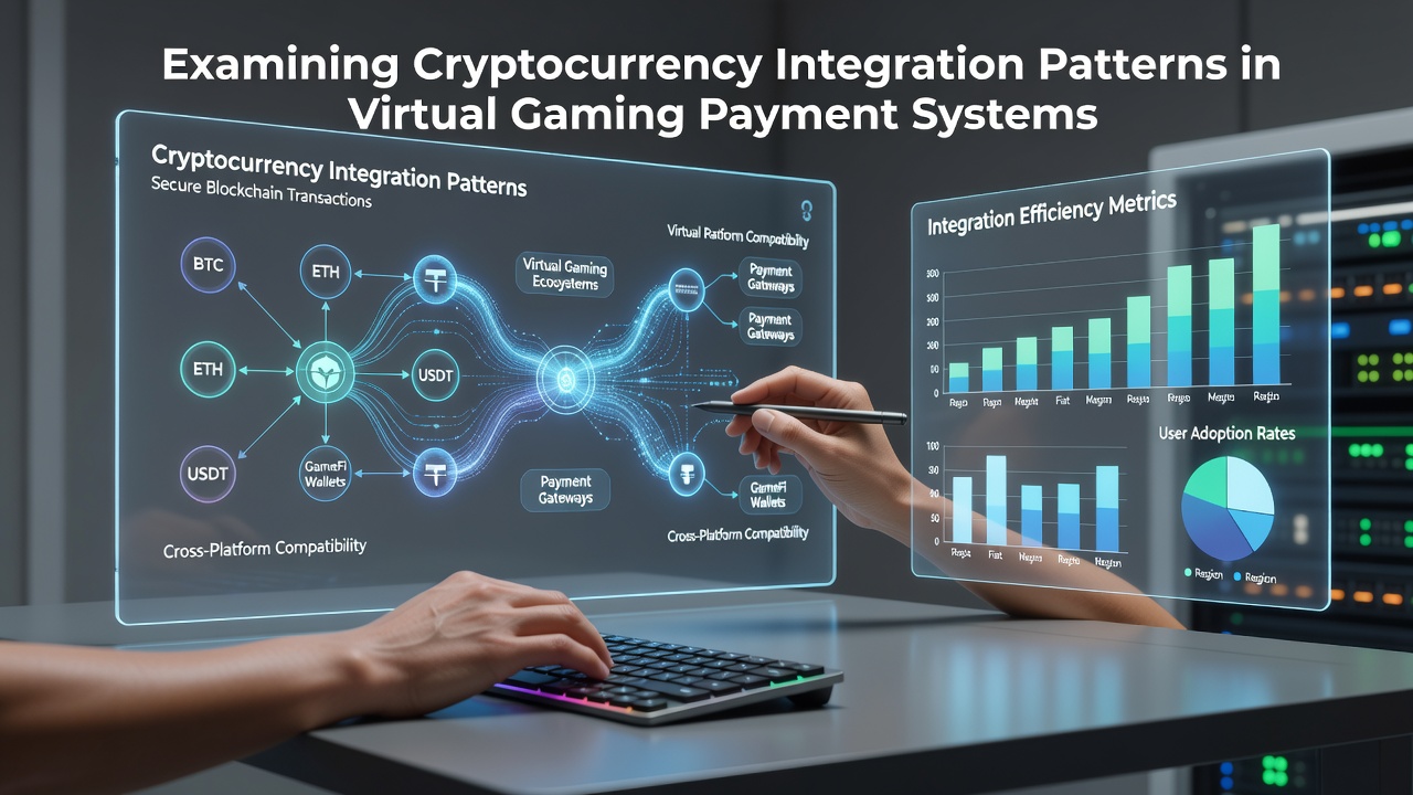 Cryptocurrency wallets connecting to virtual gaming platforms for seamless payment processing